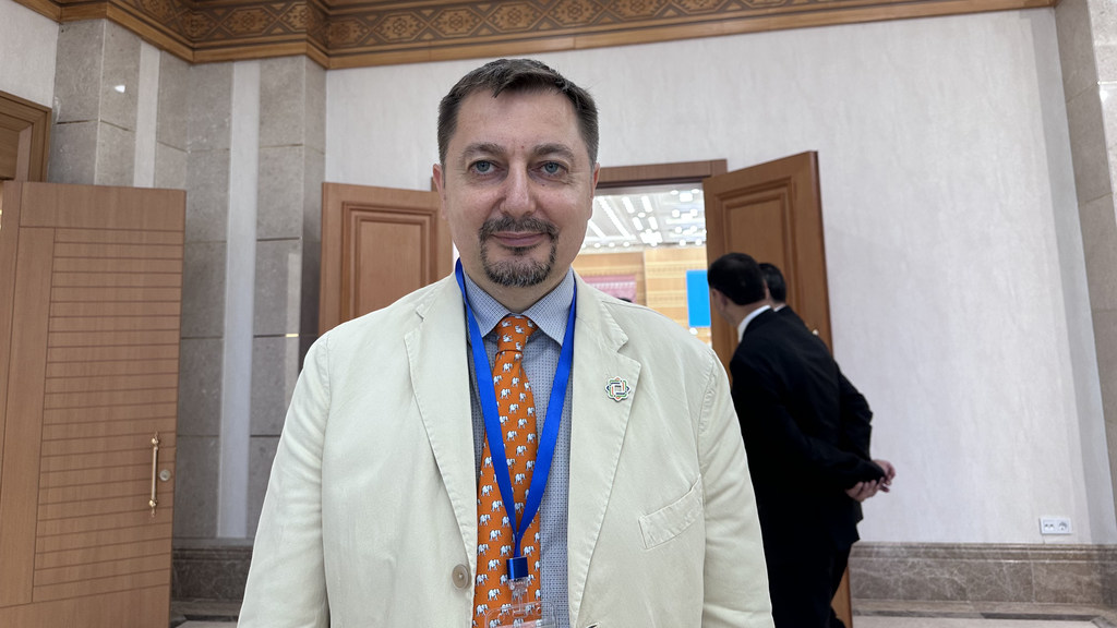 Постоянный координатор ООН в Туркменистане Дмитрий Шлапаченко.